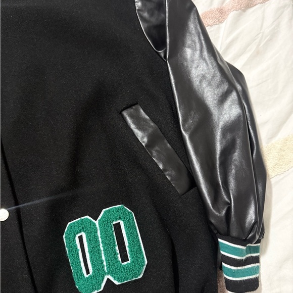 Black Varsity Jacket - Picture 5 of 6